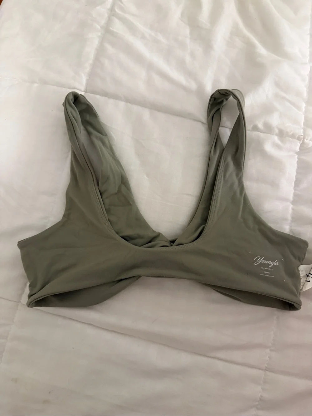 YoungLA Twist-Front Bralette Top - Women Intimates & Sleepwear